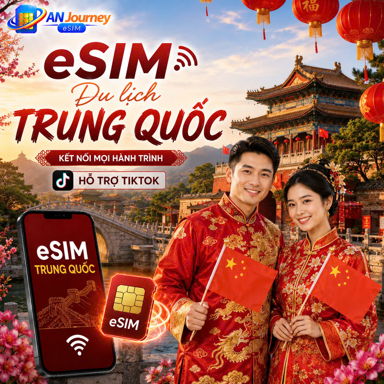 eSIM Du Lịch Trung Quốc (TIKTOK)